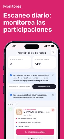 Jet Giveaway Instagram Sorteo iPhone screenshot 3