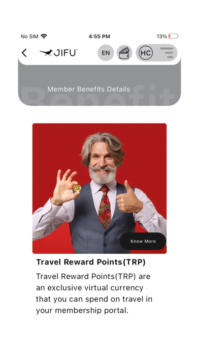 JIFU Member Screenshot