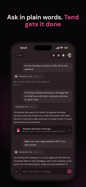 Tend (by Convect) screenshot 2