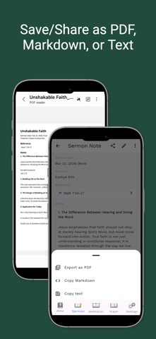 Bible Note - Sermon & Prayer Screenshot 7 of 7