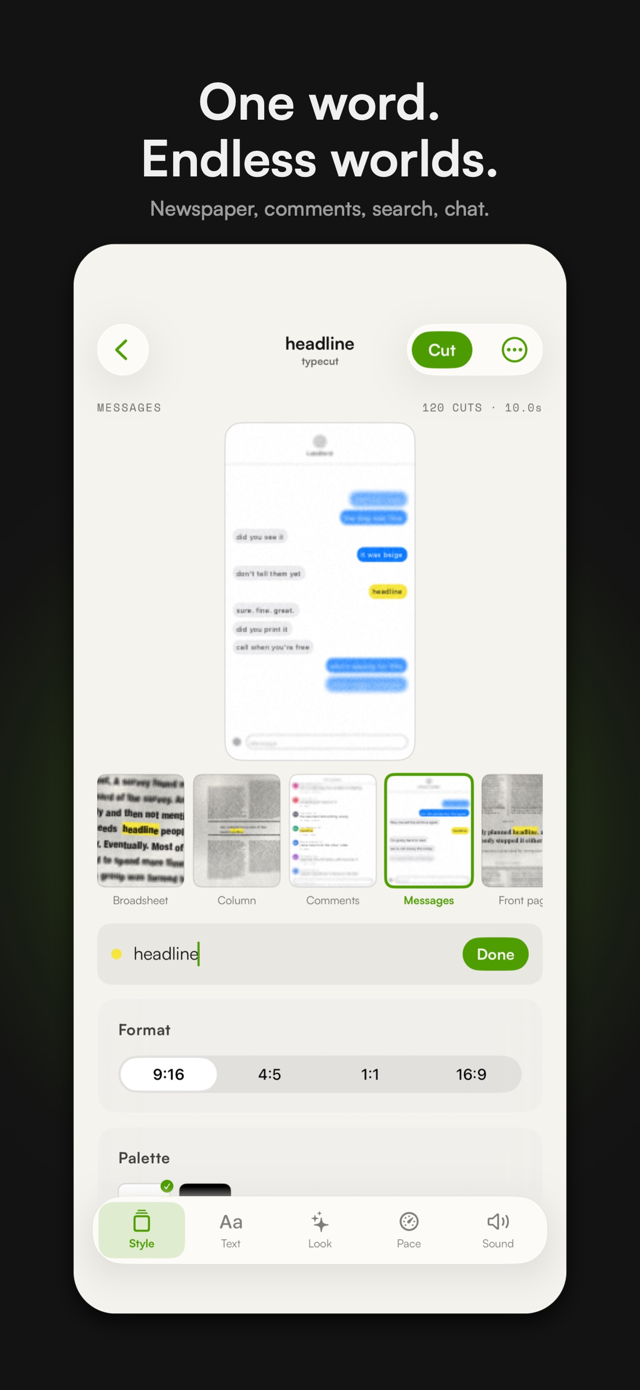 Screenshot 2 of TypeCut: Text Match Cut