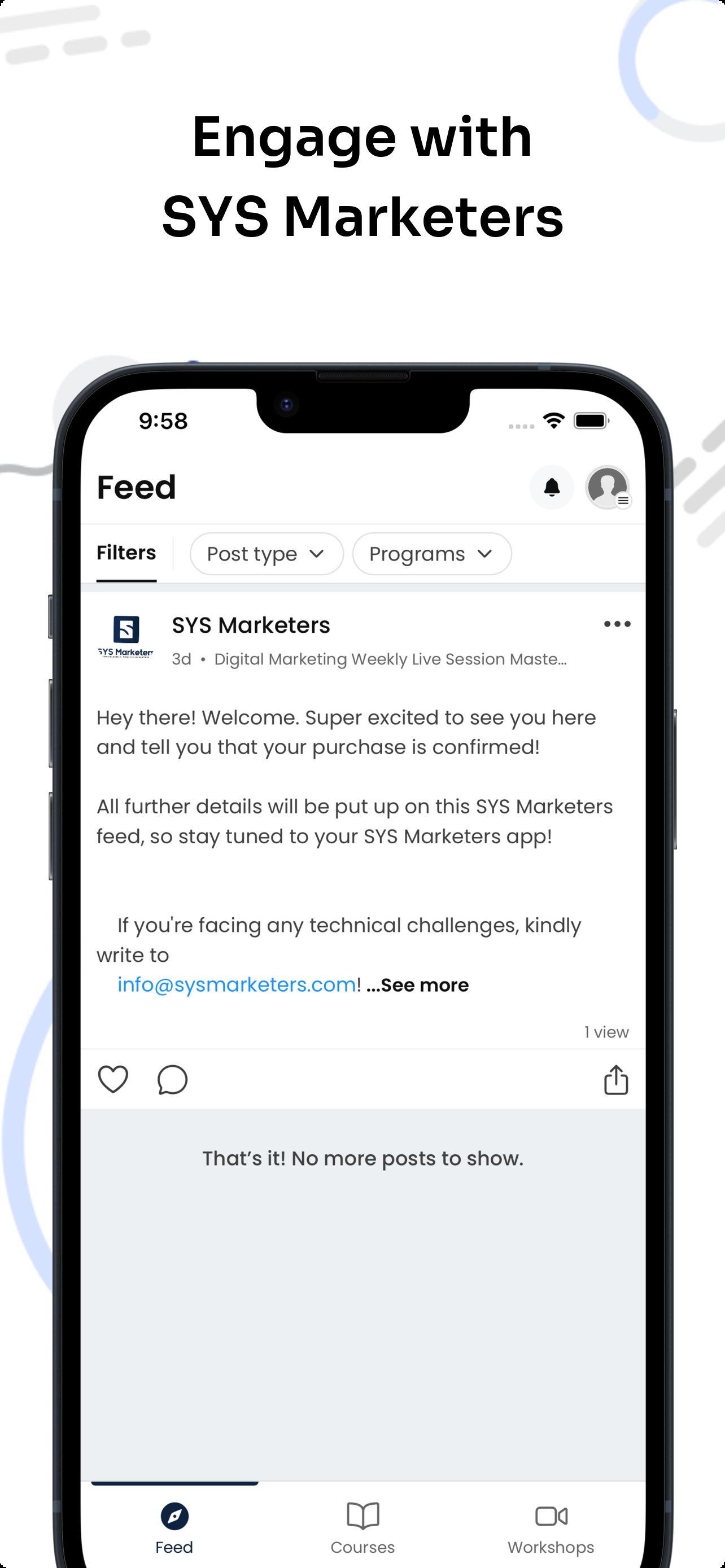 SYS Marketers screenshot 2