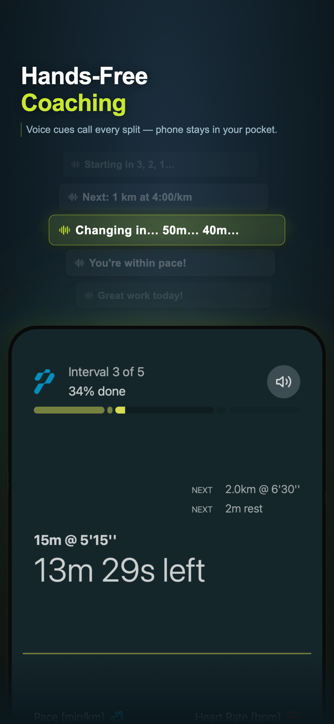 Pacing: Run Coach & Tracker