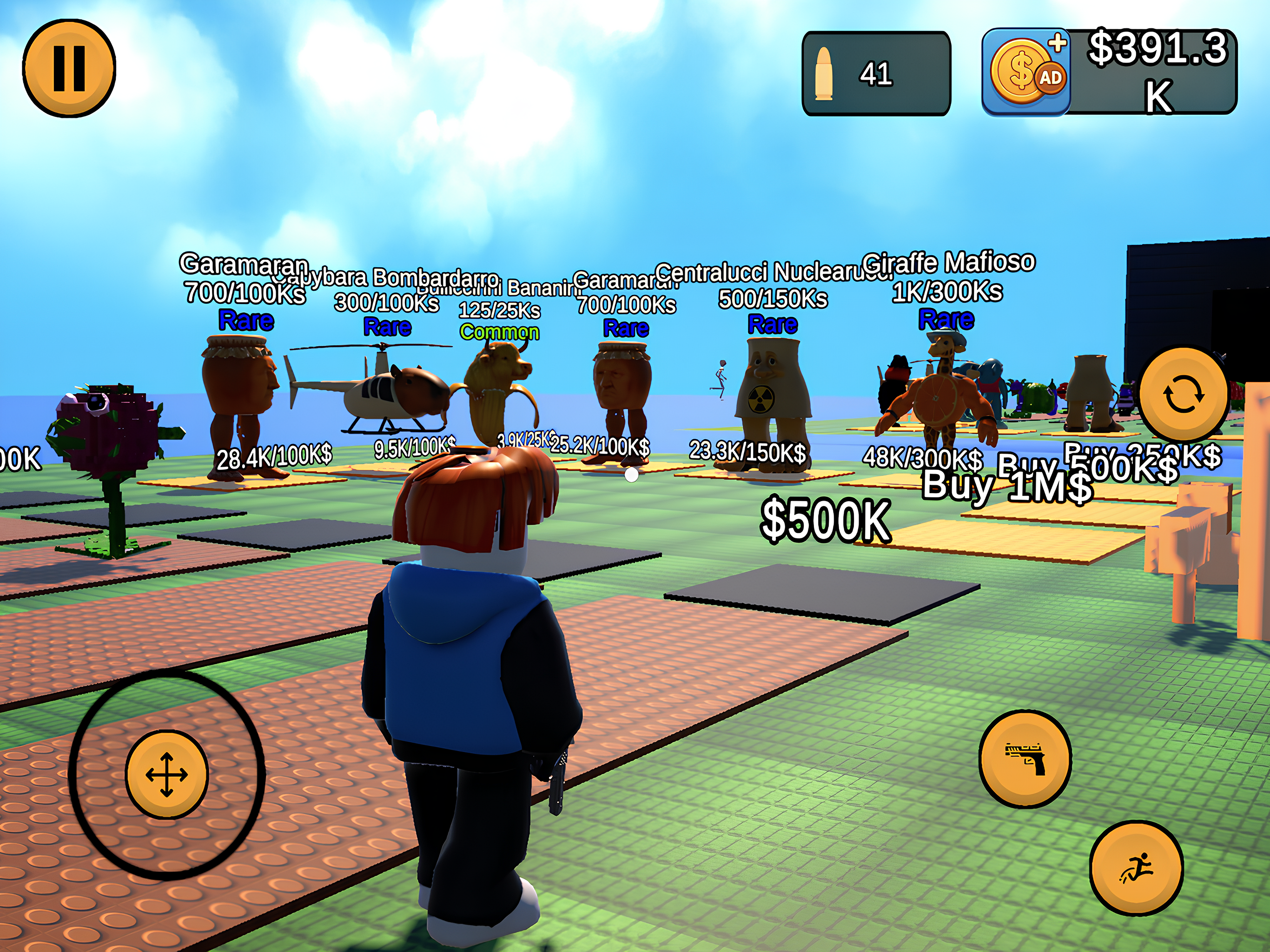 Plants Vs Brainrot Obby Roblox