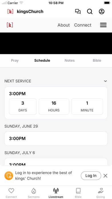 kings’ Church Screenshot