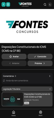 7 Fontes Concursos screenshot 2