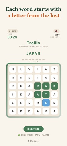 Trellis: Word Path screenshot 1