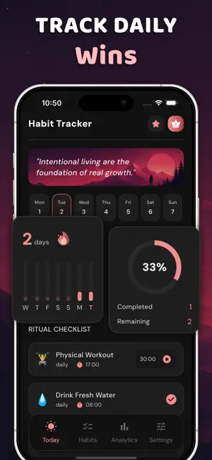 Habit Tracker & Streaks screenshot 1