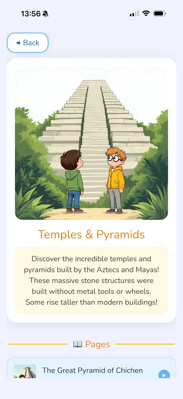 Screenshot #2 pour Azteques & Maya pour Enfants