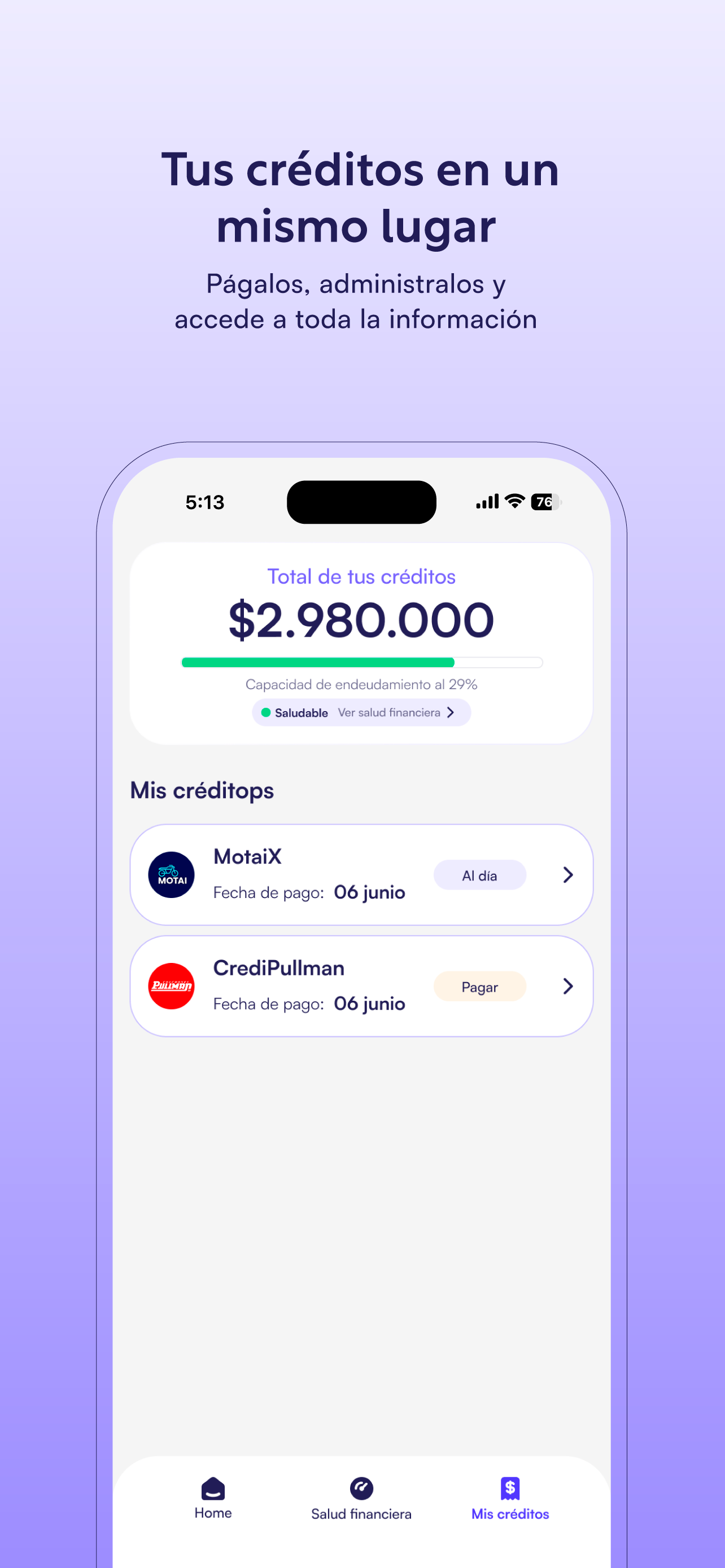 Creditop screenshot 3