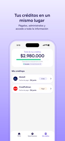 Creditop screenshot