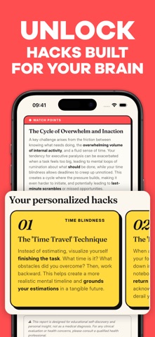 ADHD Swipe Test: Brain Quiz screenshot
