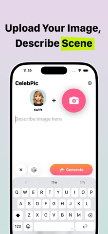 CelebPic: Image With Celebs iPhone screenshot