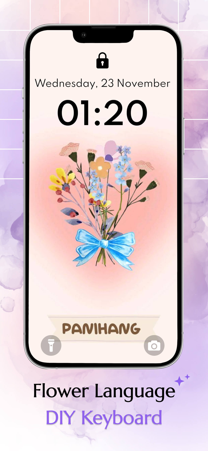 Flower Language Keyboard  DIY