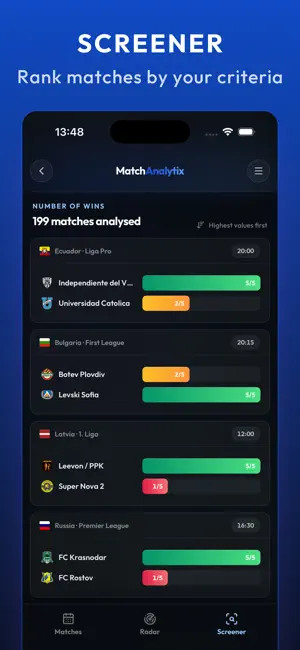 Match-Analytix: Football Stats screenshot 2