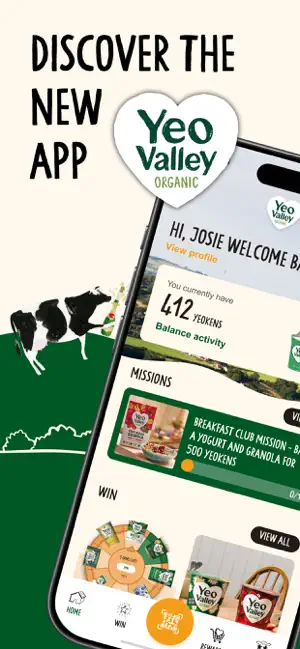 Yeo Valley Organic: Yeokens iPhone screenshot 1