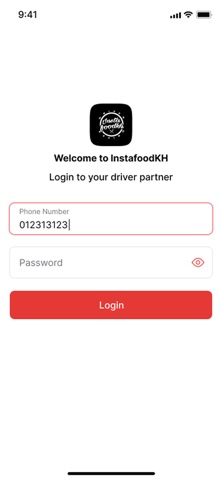 InstafoodKh Driver Screenshot 1 of 5