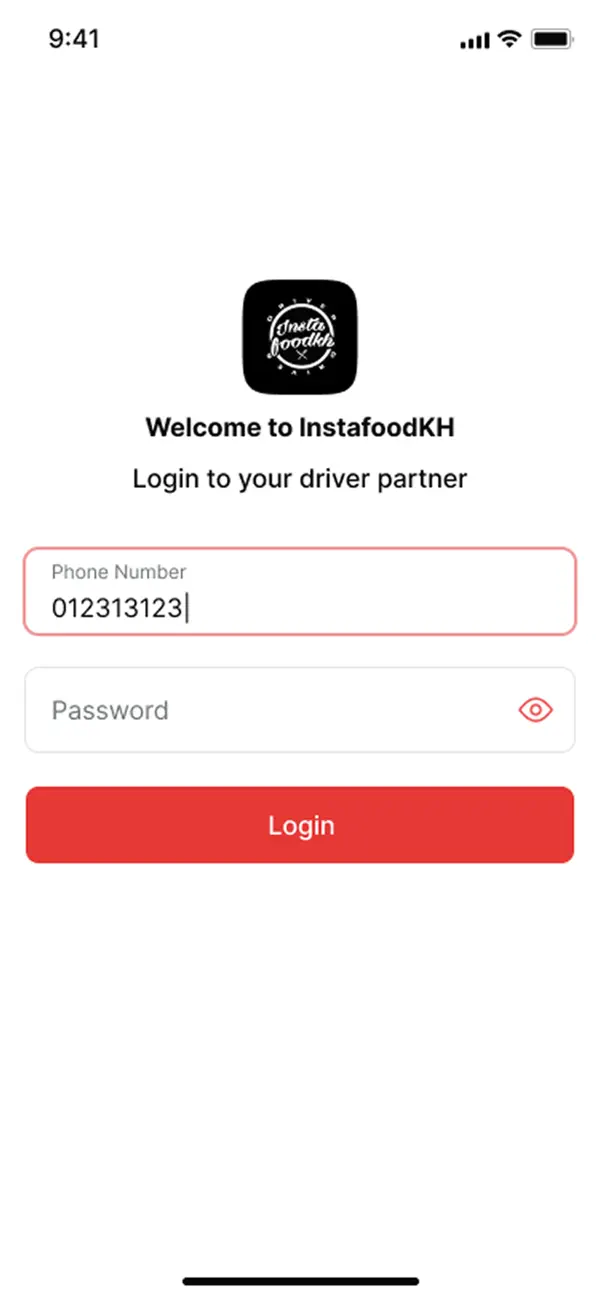 Screenshot #1 pour InstafoodKh Driver