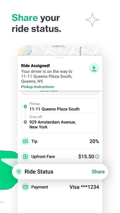 Curb - Request & Pay for Taxis Screenshot