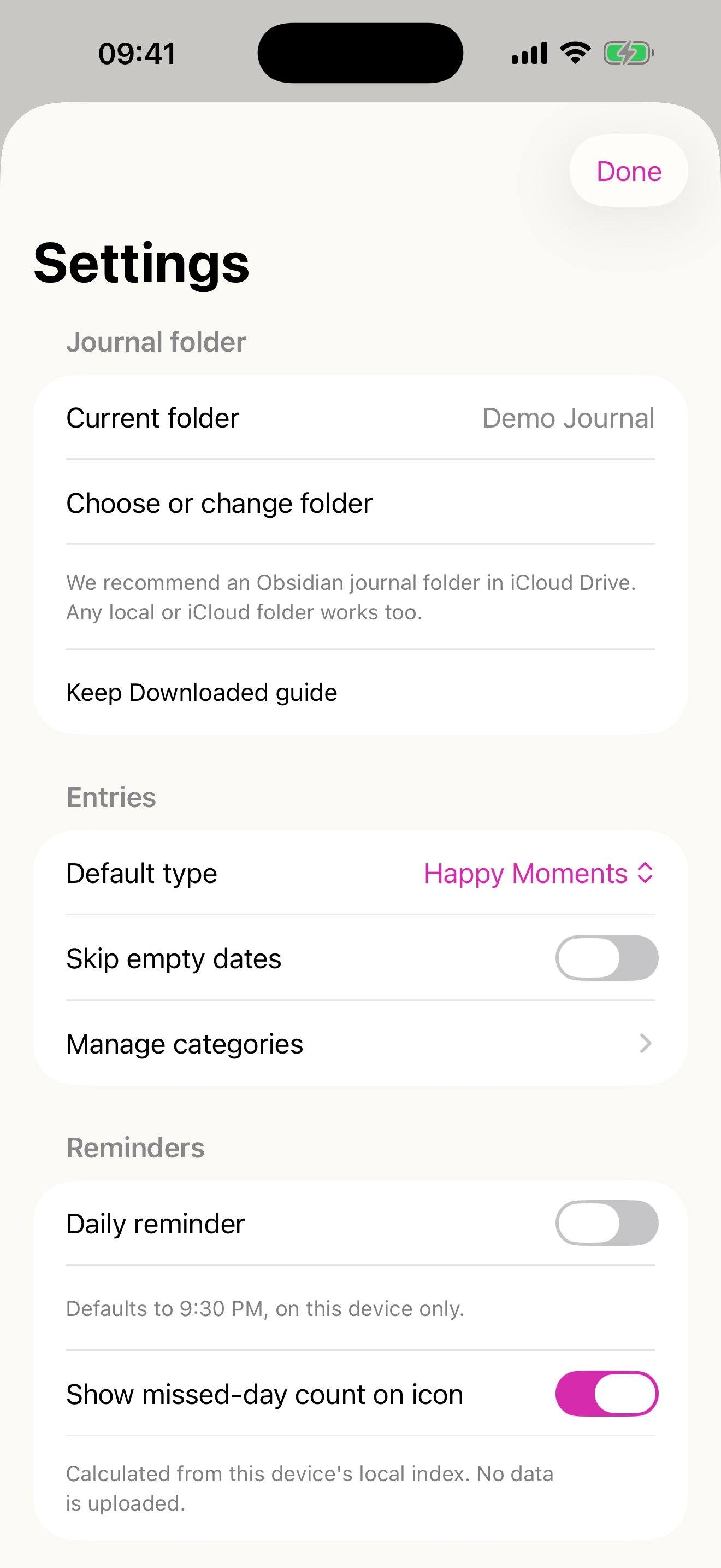 Dayletter screenshot 6