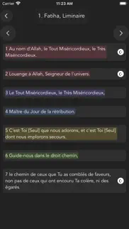 saint quran iphone screenshot 3