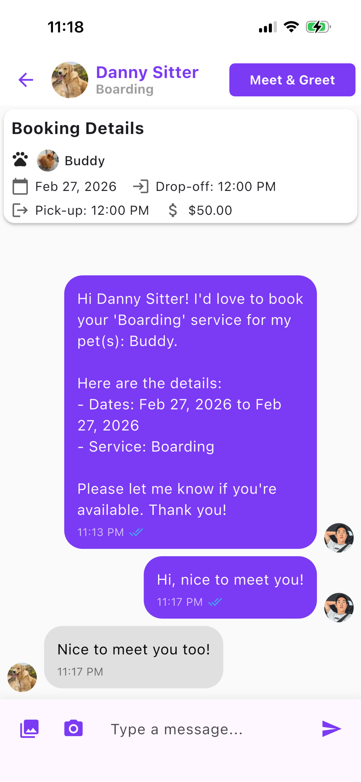 WyPaw - ZERO Fee Pet Care screenshot 4