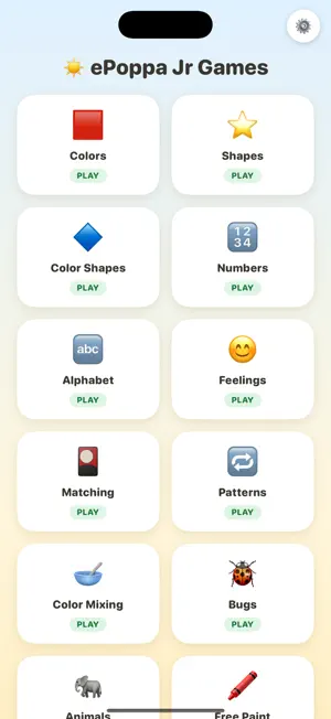 ePoppa Jr: Toddler Games screenshot 1