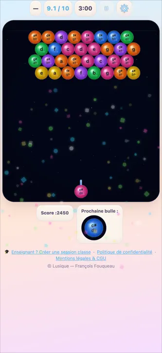 BubbleKey - Lusique screenshot 2