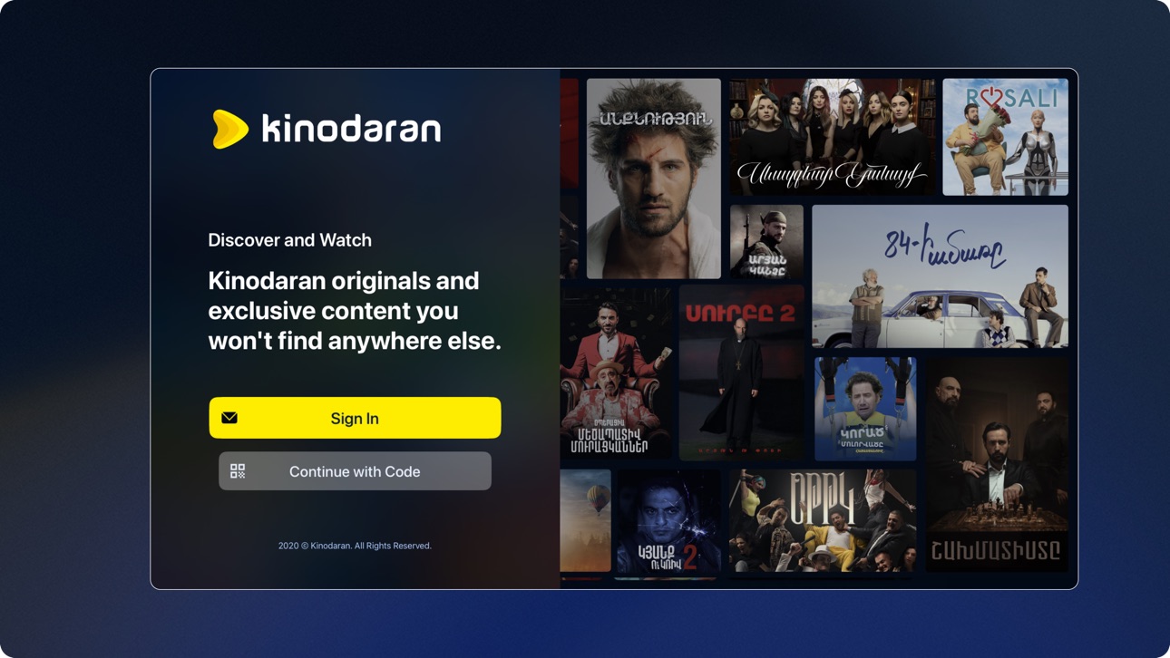 Apple TV screenshot