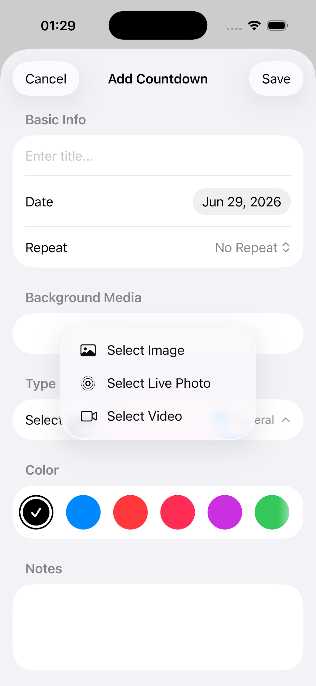 LitDay-countdown,counter,days screenshot 3