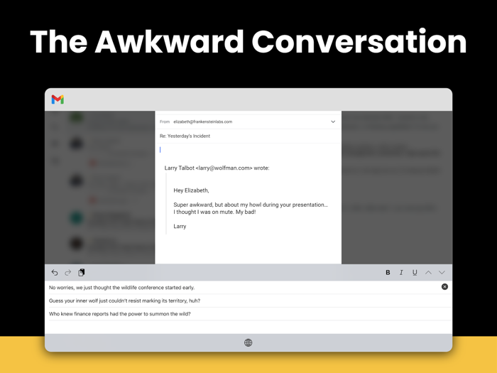 Clapback AI Keyboard