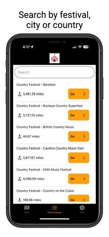 Festivals Finder screenshot