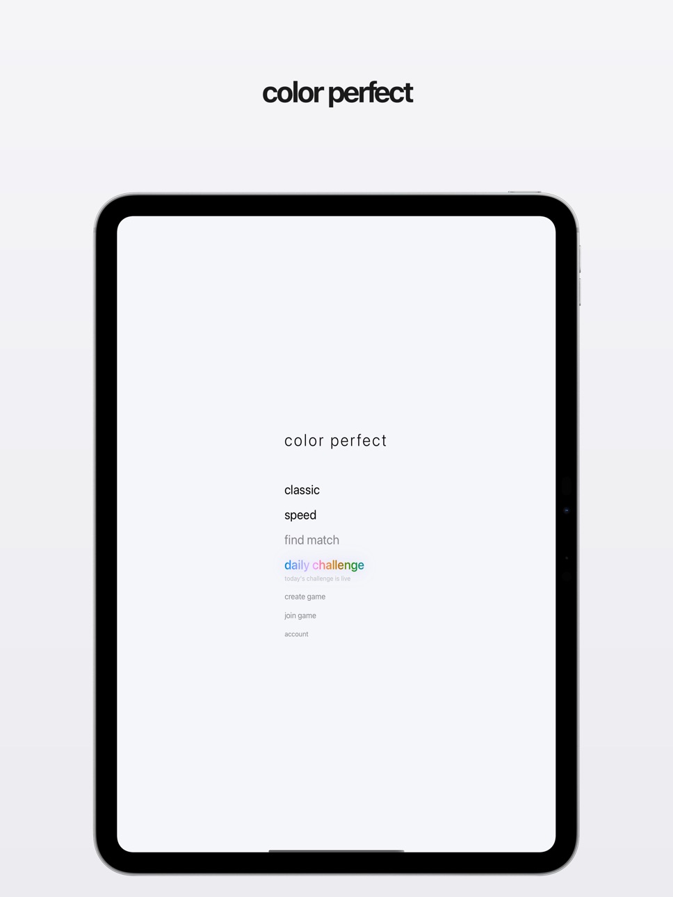 iPad screenshot