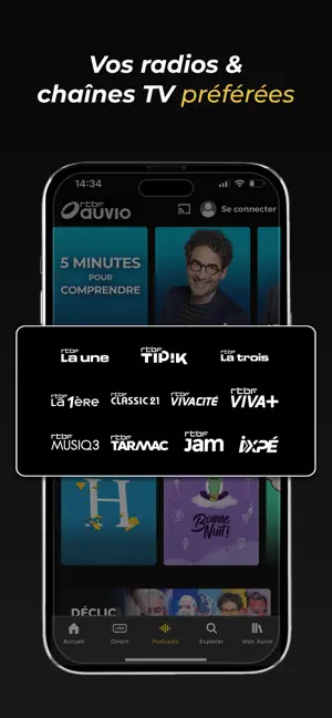 RTBF Auvio : direct et replay iPhone screenshot 5
