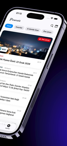 FinansAI: Akıllı Borsa Özeti screenshot