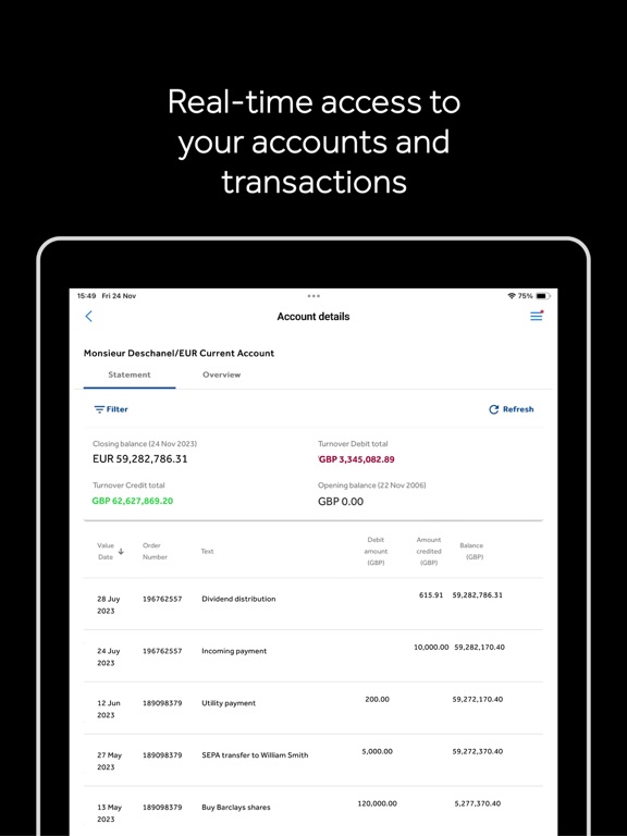 Screenshot #4 pour Barclays Private Bank