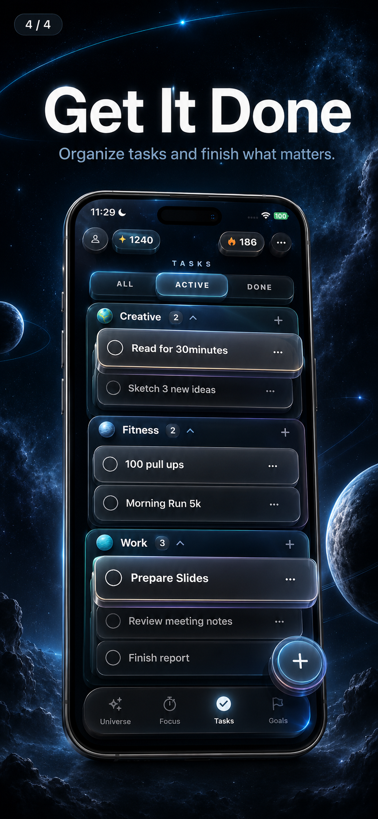 Omega: Productivity Universe screenshot 3