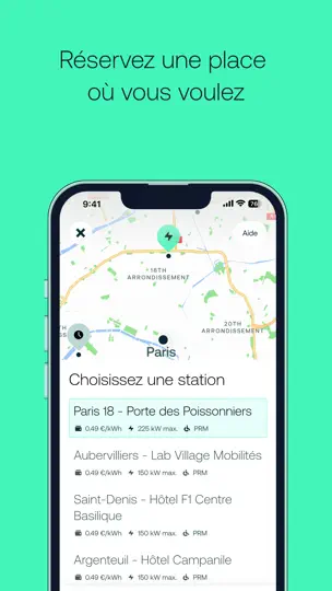 Capture d'écran de Electra - Bornes De Recharge sur iPhone 5