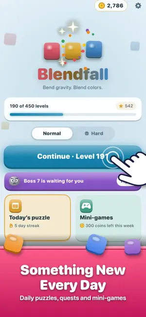 Blendfall: Color Puzzle screenshot 3