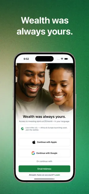Wekeza: Invest in U.S. Stocks screenshot 1