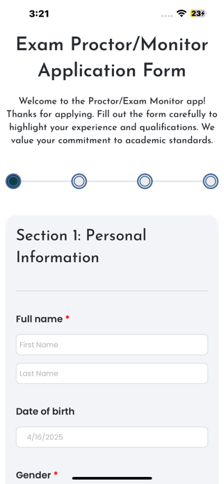 The Proctor App Screenshot 2 of 5