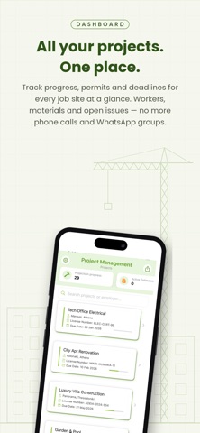 PlanoTrak - Construction App Screenshot 1 of 8