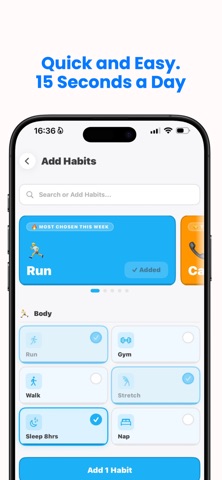 CADA - Social Habit Tracker screenshot