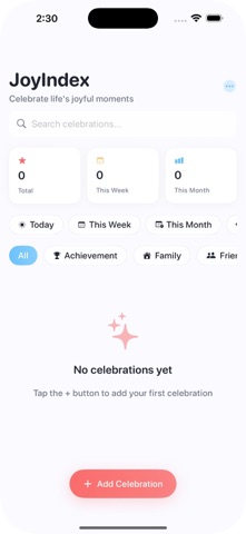 JoyIndex: Gratitude Journal screenshot