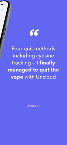 Uncloud App: Quit Vaping Screenshot 3 of 3