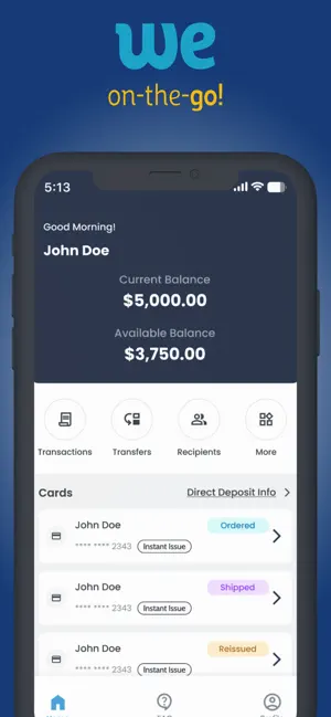 WeGo Mastercard iPhone screenshot 1