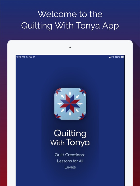 Quilting With Tonya