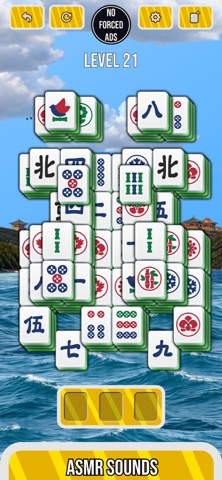 Mahjong - No Forced Ads iPhone screenshot