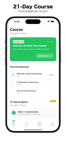 Meal Prep Mastery - Plan iPhone screenshot