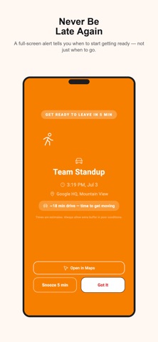 On The Dot: Leave On Time screenshot